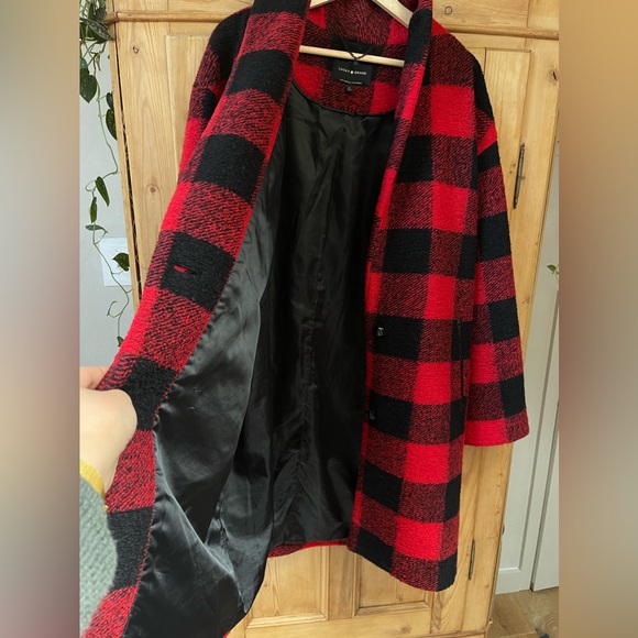 Lucky Brand Buffalo Check Coat | Large - Picture 10 of 13